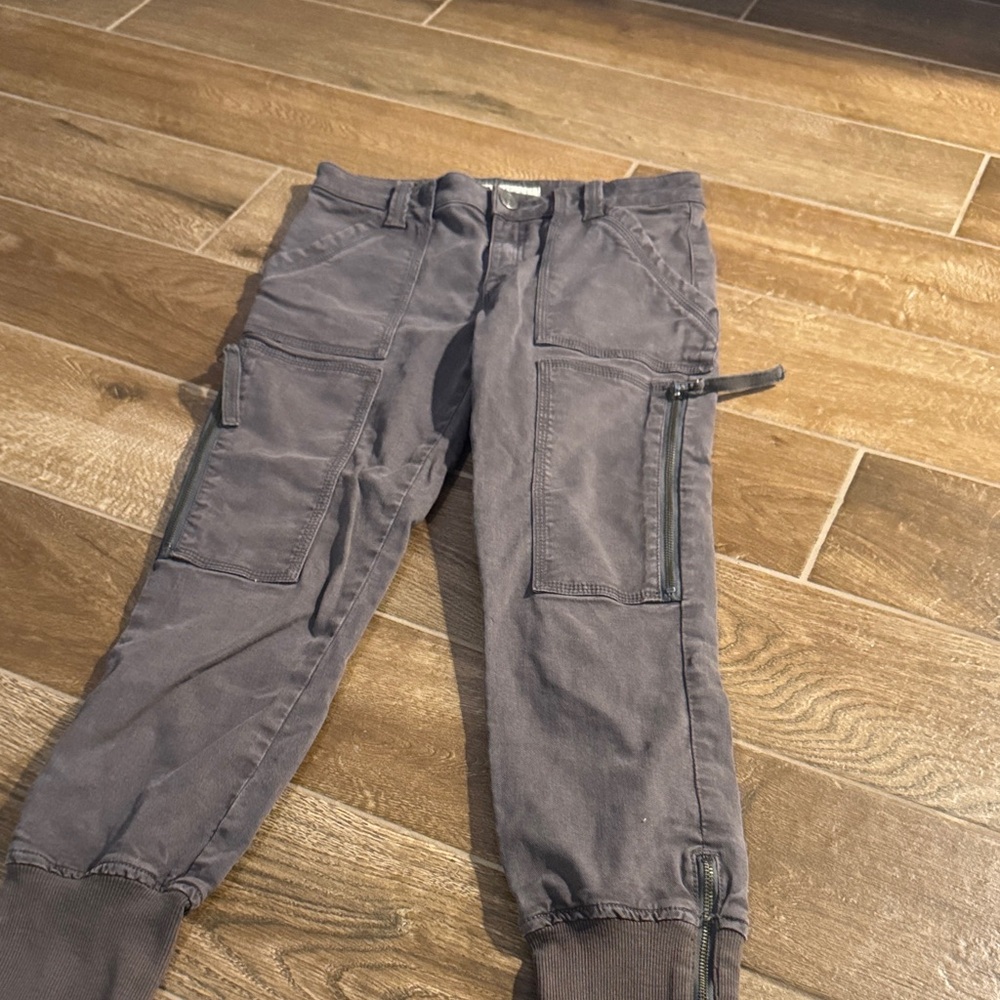 Joie Gray Cargo Pants